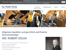 Tablet Screenshot of golda.co.at